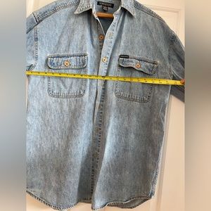 Structure Denim Mens Shirt M Like New